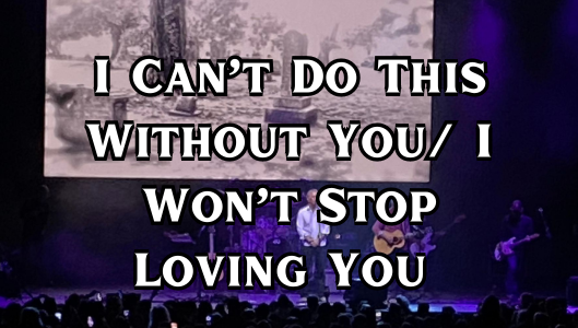I Can't Do This Without You/ I Won't Stop Loving You